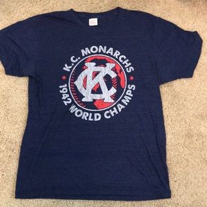 Charlie Hustle KC Monarchs short sleeve T-shirt
